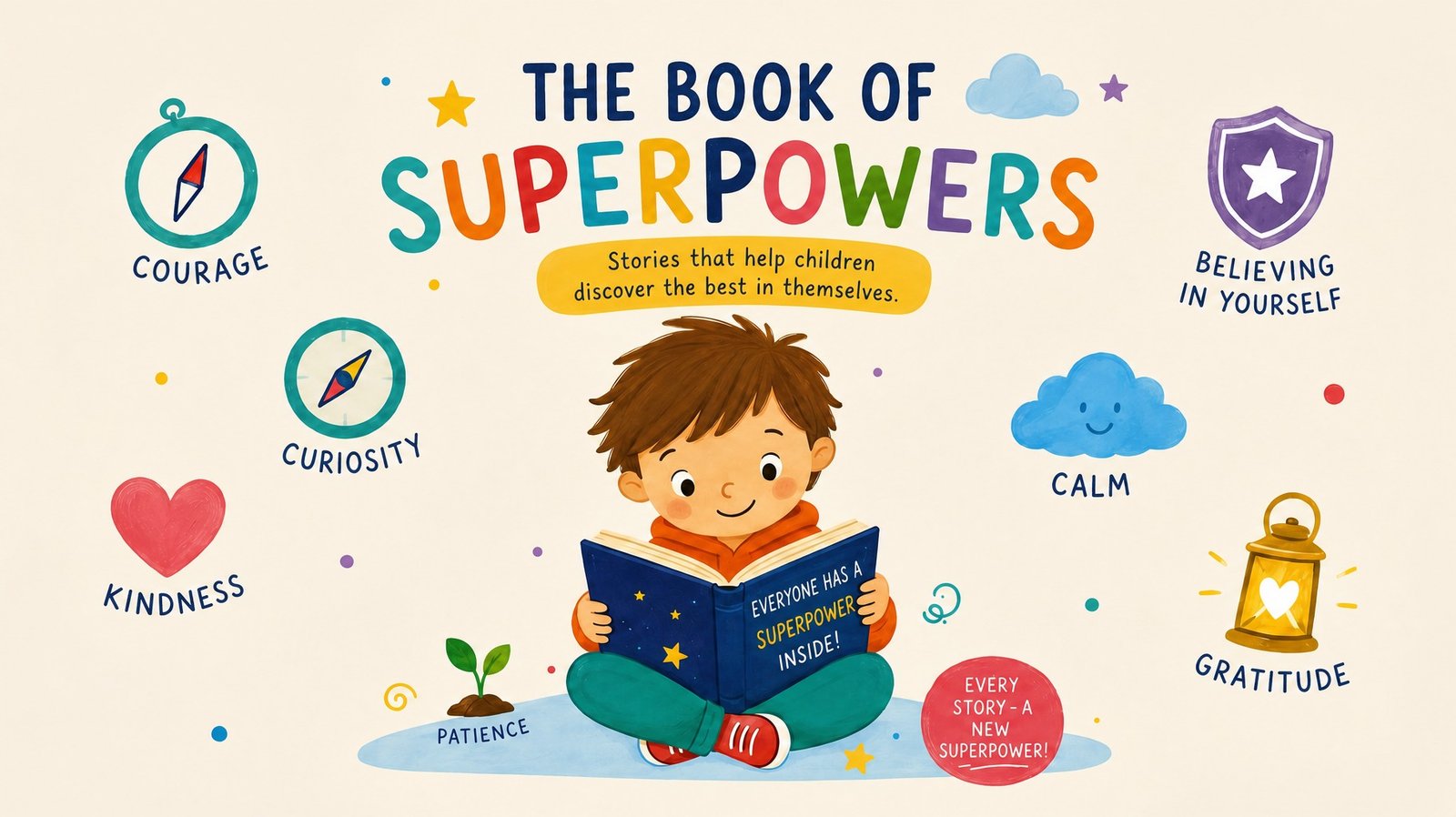 Cover of The Book of Superpowers audio series